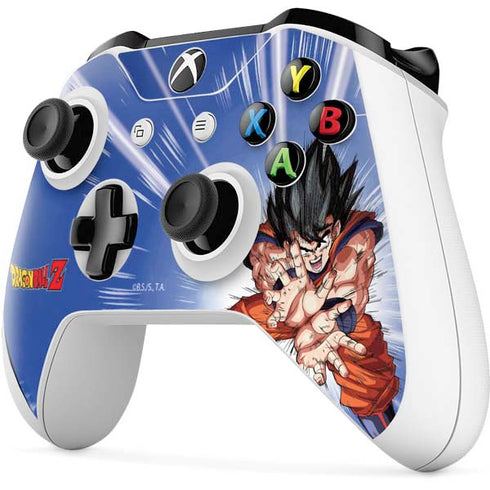 Dragon Ball Z Goku Kamehameha Blast Xbox One X Controller Skin