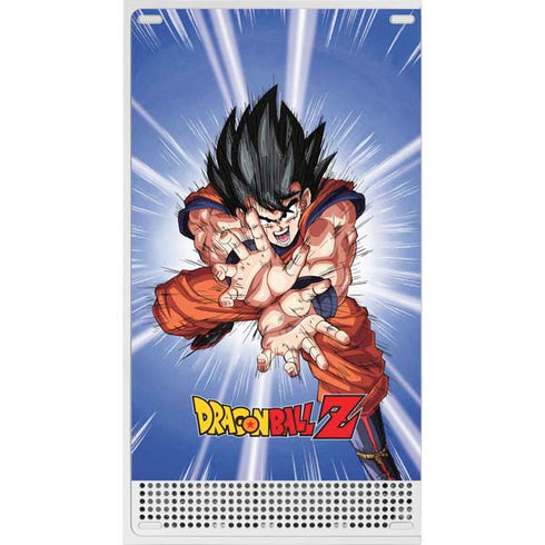 Dragon Ball Z Goku Kamehameha Blast Xbox Series S Console Skin