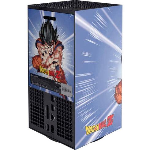 Dragon Ball Z Goku Kamehameha Blast Xbox Series X Console Skin