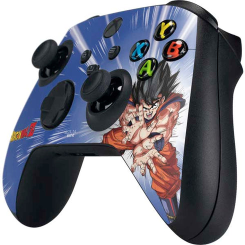 Dragon Ball Z Goku Kamehameha Blast Xbox Series X Controller Skin