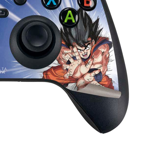 Dragon Ball Z Goku Kamehameha Blast Xbox Series X Controller Skin