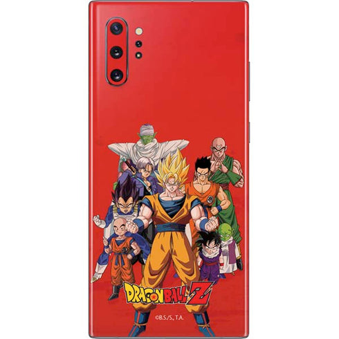 Dragon Ball Z Group Galaxy Note 10 Plus Skin