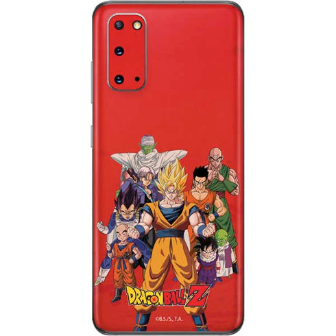 Dragon Ball Z Group Galaxy S20 Skin