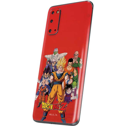 Dragon Ball Z Group Galaxy S20 Skin