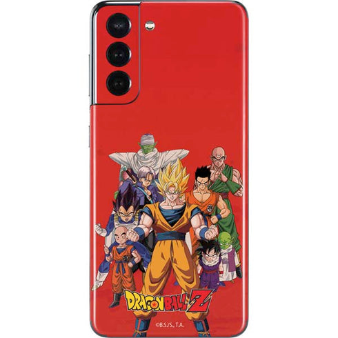 Dragon Ball Z Group Galaxy S21 5G Skin