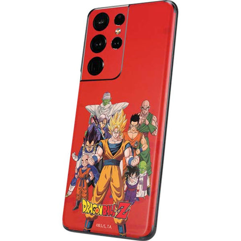 Dragon Ball Z Group Galaxy S21 Ultra 5G Skin