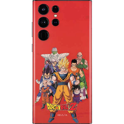 Dragon Ball Z Group Galaxy S22 Ultra Skin