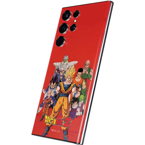 Dragon Ball Z Group Galaxy S22 Ultra Skin
