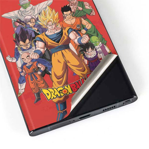 Dragon Ball Z Group Galaxy S22 Ultra Skin