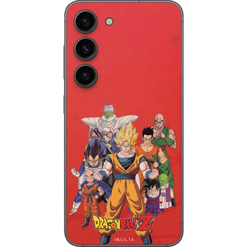 Dragon Ball Z Group Galaxy S23 Skin