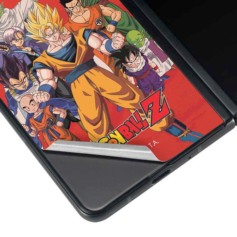 Dragon Ball Z Group Galaxy Z Fold3 5G Skin