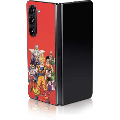 Dragon Ball Z Group Galaxy Z Fold5 5G Skin