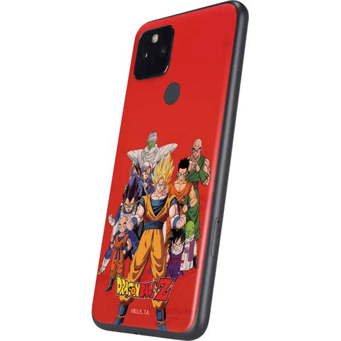 Dragon Ball Z Group Google Pixel 5a Skin