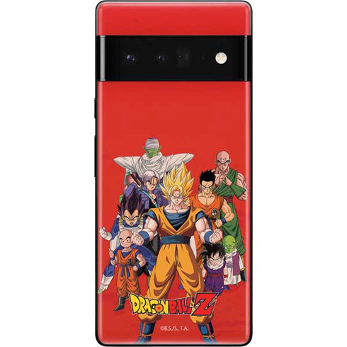 Dragon Ball Z Group Google Pixel 6 Pro Skin