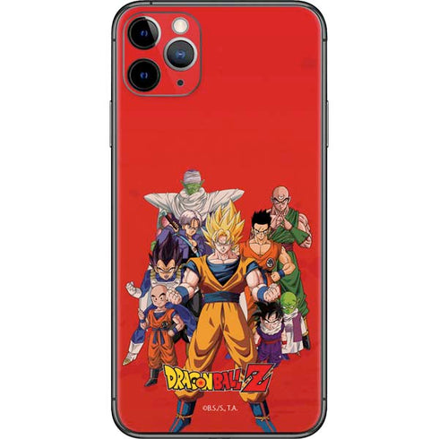 Dragon Ball Z Group iPhone 11 Pro Max Skin