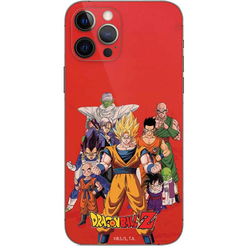 Dragon Ball Z Group iPhone 12 Pro Skin
