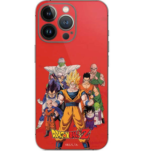 Dragon Ball Z Group iPhone 14 Pro Skin