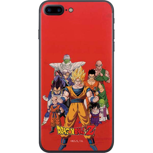 Dragon Ball Z Group iPhone 8 Plus Skin