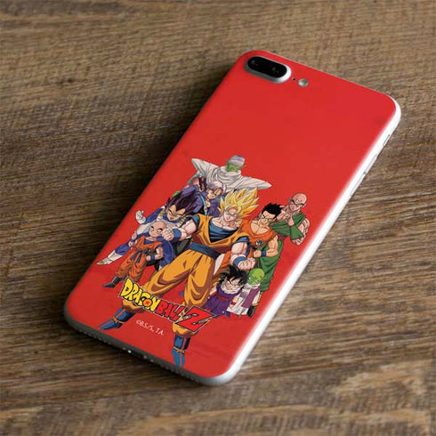 Dragon Ball Z Group iPhone 8 Plus Skin