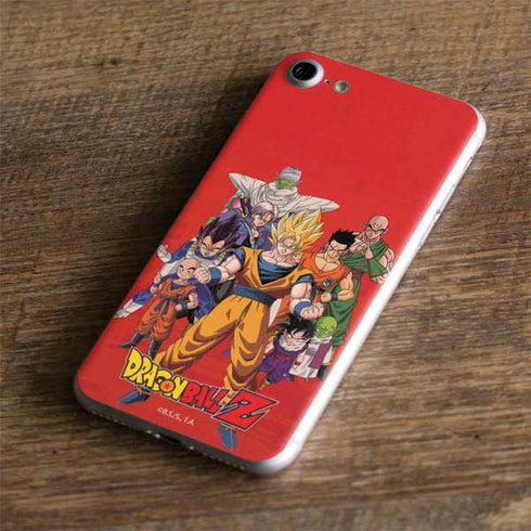 Dragon Ball Z Group iPhone 8 Skin