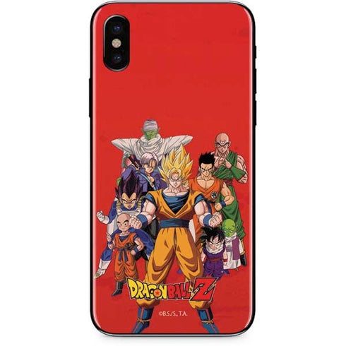 Dragon Ball Z Group iPhone XS Max Skin