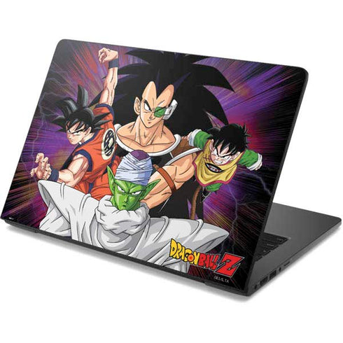 Dragon Ball Z Saiyan Saga Dell Chromebook Skin