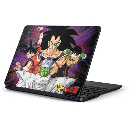 Dragon Ball Z Saiyan Saga Samsung Chromebook Skin
