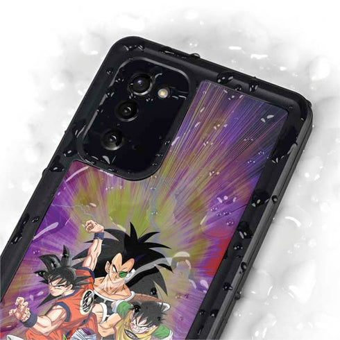 Dragon Ball Z Saiyan Saga Galaxy Note20 5G Waterproof Case
