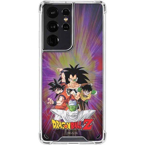 Dragon Ball Z Saiyan Saga Galaxy S21 Ultra 5G Clear Case