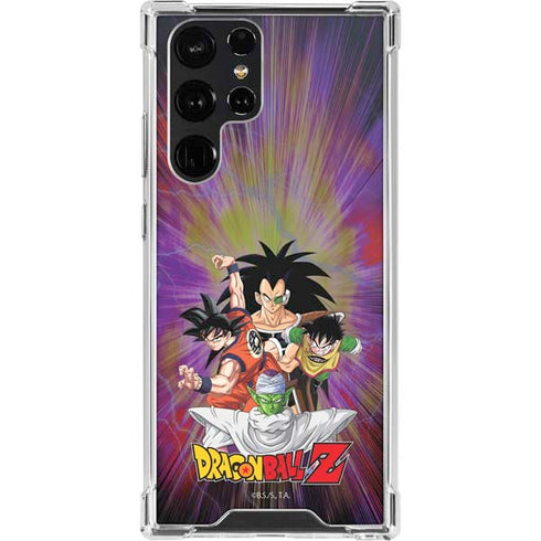 Dragon Ball Z Saiyan Saga Galaxy S22 Ultra Clear Case
