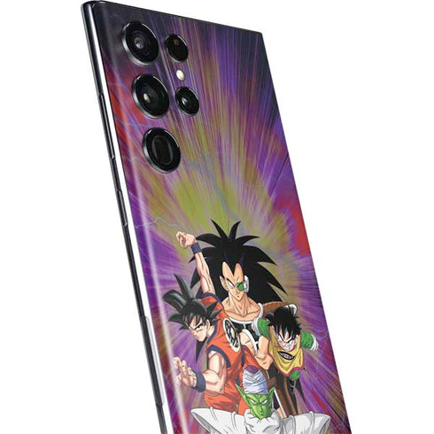 Dragon Ball Z Saiyan Saga Galaxy S22 Ultra Skin