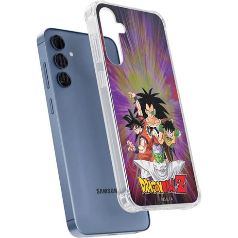 Dragon Ball Z Saiyan Saga Galaxy S24 Clear Case