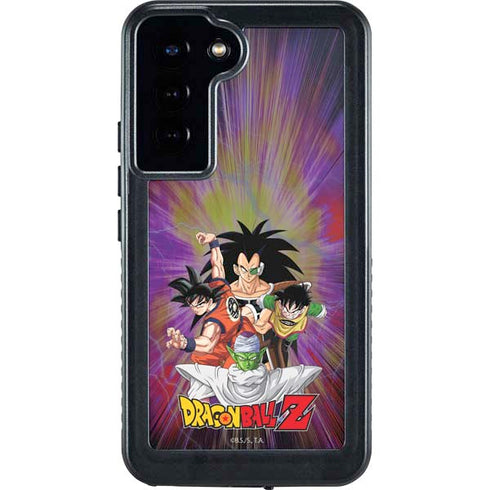Dragon Ball Z Saiyan Saga Galaxy S24 Plus Waterproof Case