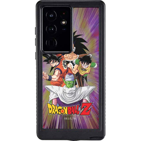 Dragon Ball Z Saiyan Saga Galaxy S24 Ultra Waterproof Case