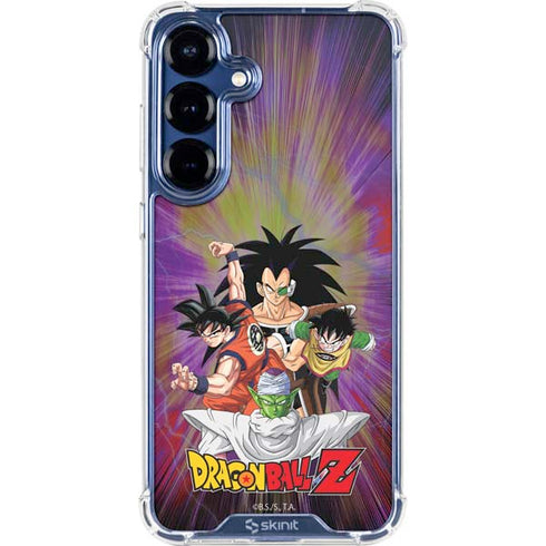 Dragon Ball Z Saiyan Saga Galaxy S25 Plus Clear Case