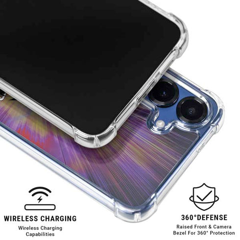 Dragon Ball Z Saiyan Saga Galaxy S25 Plus Clear Case