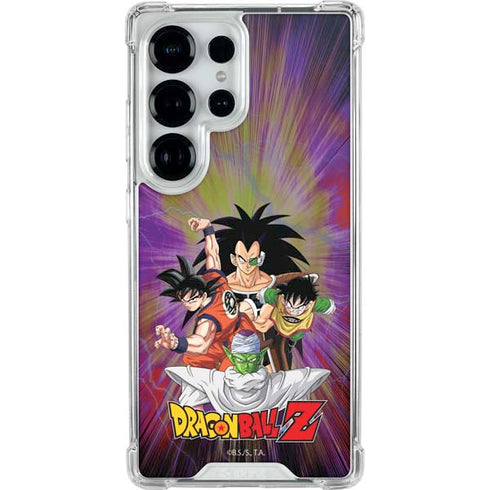 Dragon Ball Z Saiyan Saga Galaxy S25 Ultra Clear Case