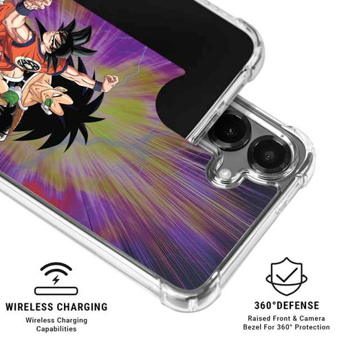 Dragon Ball Z Saiyan Saga Galaxy S26 Plus Clear Case