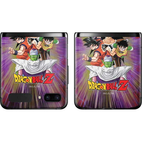 Dragon Ball Z Saiyan Saga Galaxy Z Flip Skin