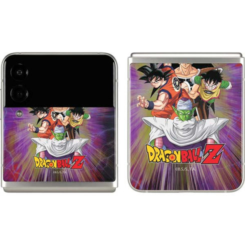 Dragon Ball Z Saiyan Saga Galaxy Z Flip3 5G Skin