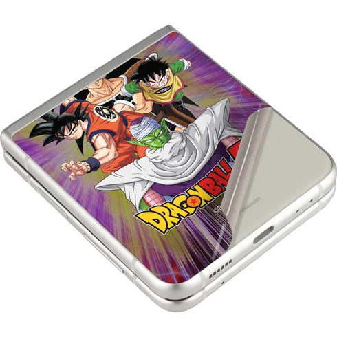 Dragon Ball Z Saiyan Saga Galaxy Z Flip3 5G Skin