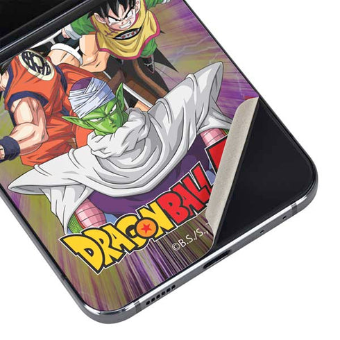 Dragon Ball Z Saiyan Saga Galaxy Z Flip5 5G Skin