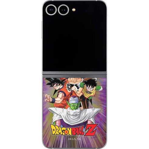 Dragon Ball Z Saiyan Saga Galaxy Z Flip6 Skin