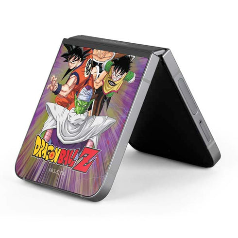 Dragon Ball Z Saiyan Saga Galaxy Z Flip6 Skin