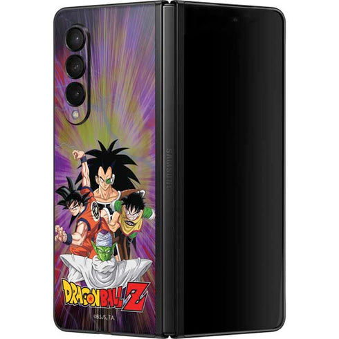Dragon Ball Z Saiyan Saga Galaxy Z Fold3 5G Skin