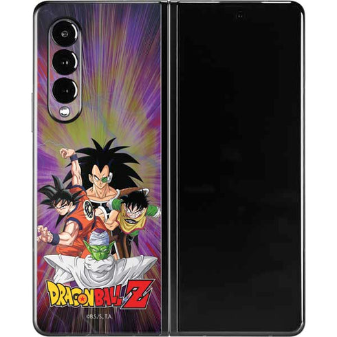 Dragon Ball Z Saiyan Saga Galaxy Z Fold3 5G Skin