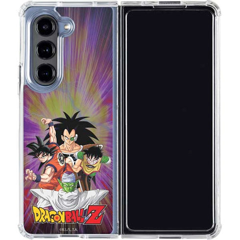 Dragon Ball Z Saiyan Saga Galaxy Z Fold5 5G Clear Case