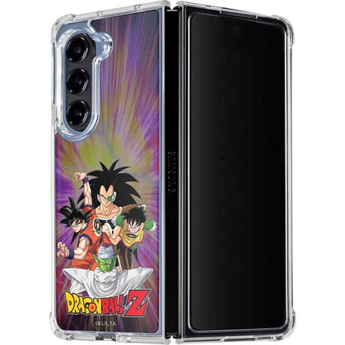 Dragon Ball Z Saiyan Saga Galaxy Z Fold5 5G Clear Case