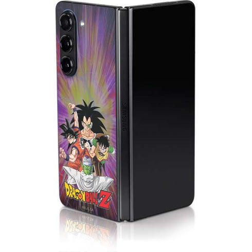 Dragon Ball Z Saiyan Saga Galaxy Z Fold5 5G Skin