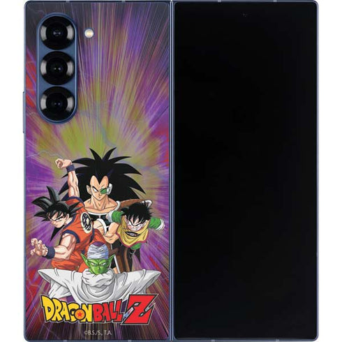 Dragon Ball Z Saiyan Saga Galaxy Z Fold6 Skin